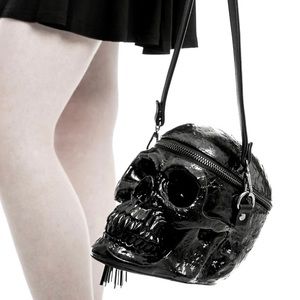KILLSTAR Grave Digger Skull Purse